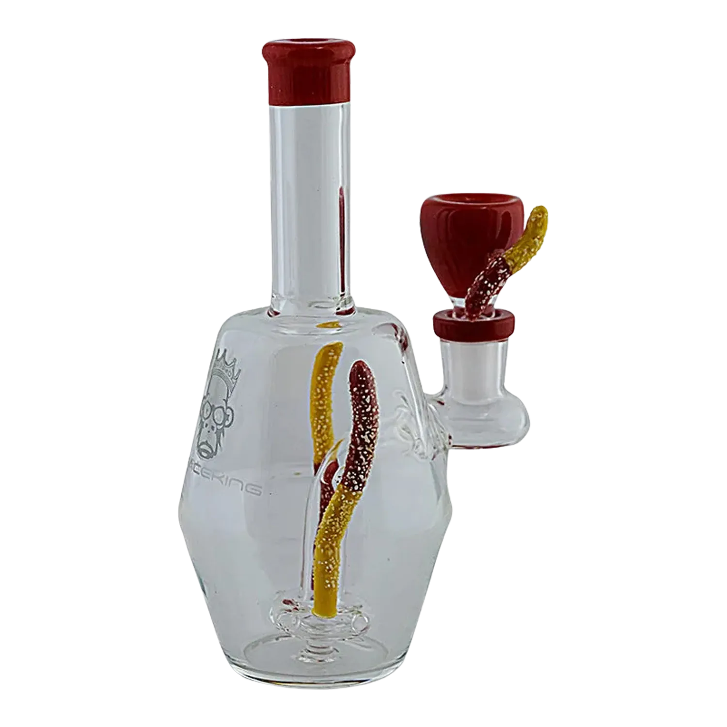 Space King Gummy Worms Water Pipe