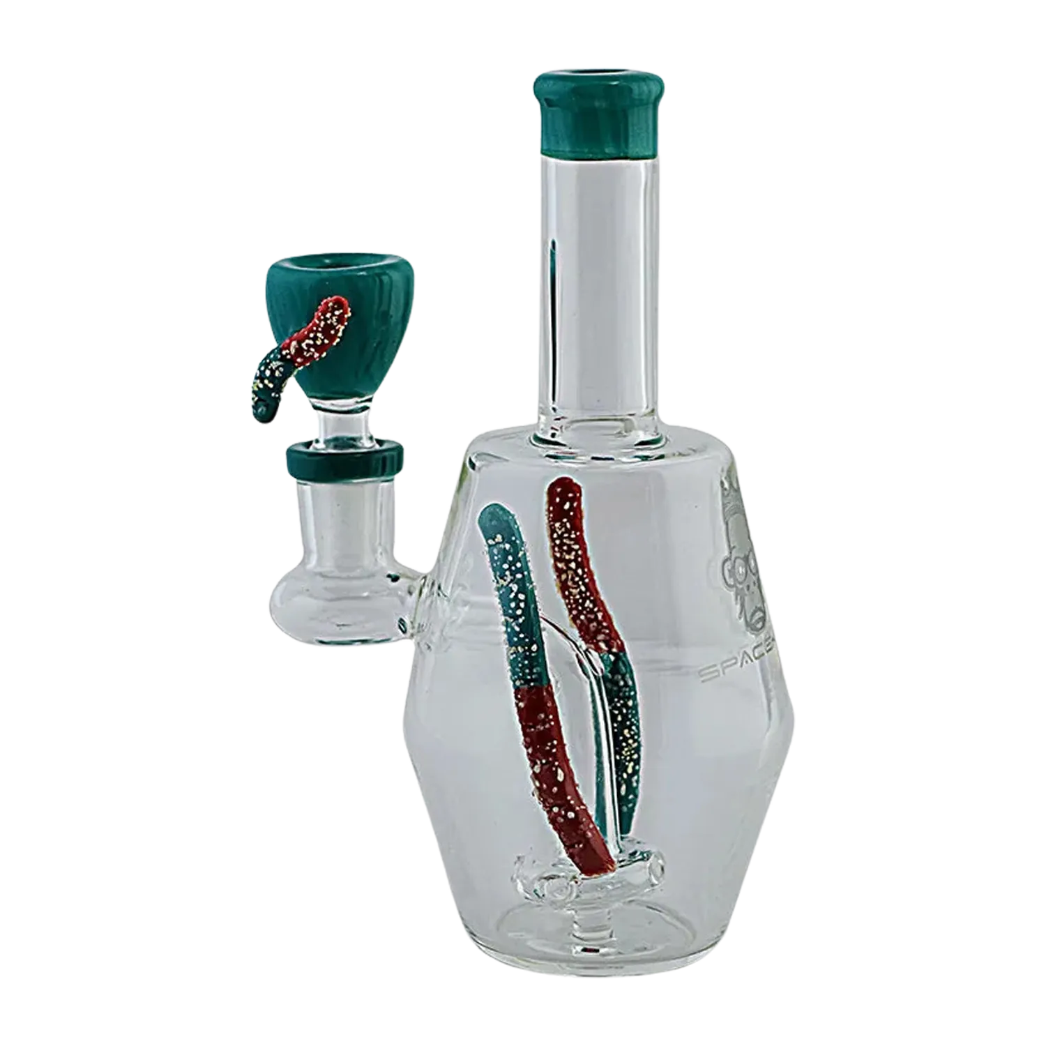Space King Gummy Worms Water Pipe
