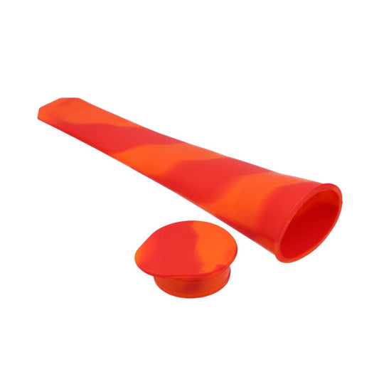 Daily High Club Bakeware Red Silicone Ice Pop Mold with Lid 8"