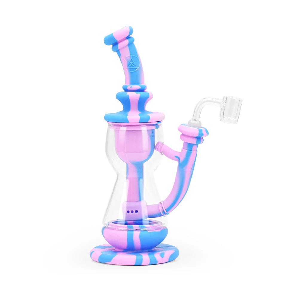 Ritual Dab Rig Cotton Candy 10'' Silicone Deluxe Incycler