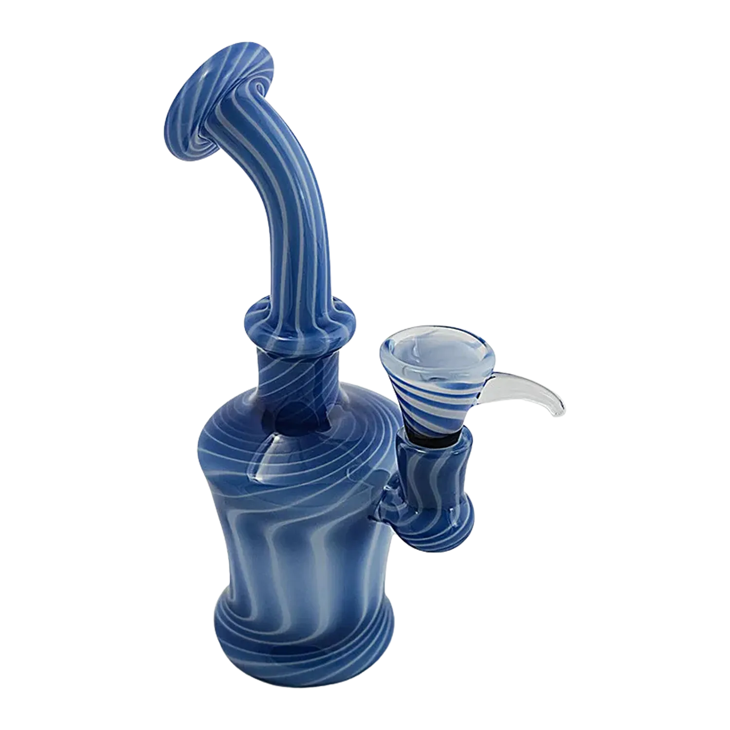 Slime Marble Water Pipe - 6 Inches