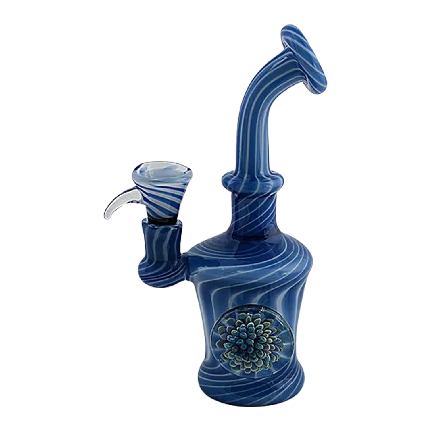Slime Marble Water Pipe - 6 Inches