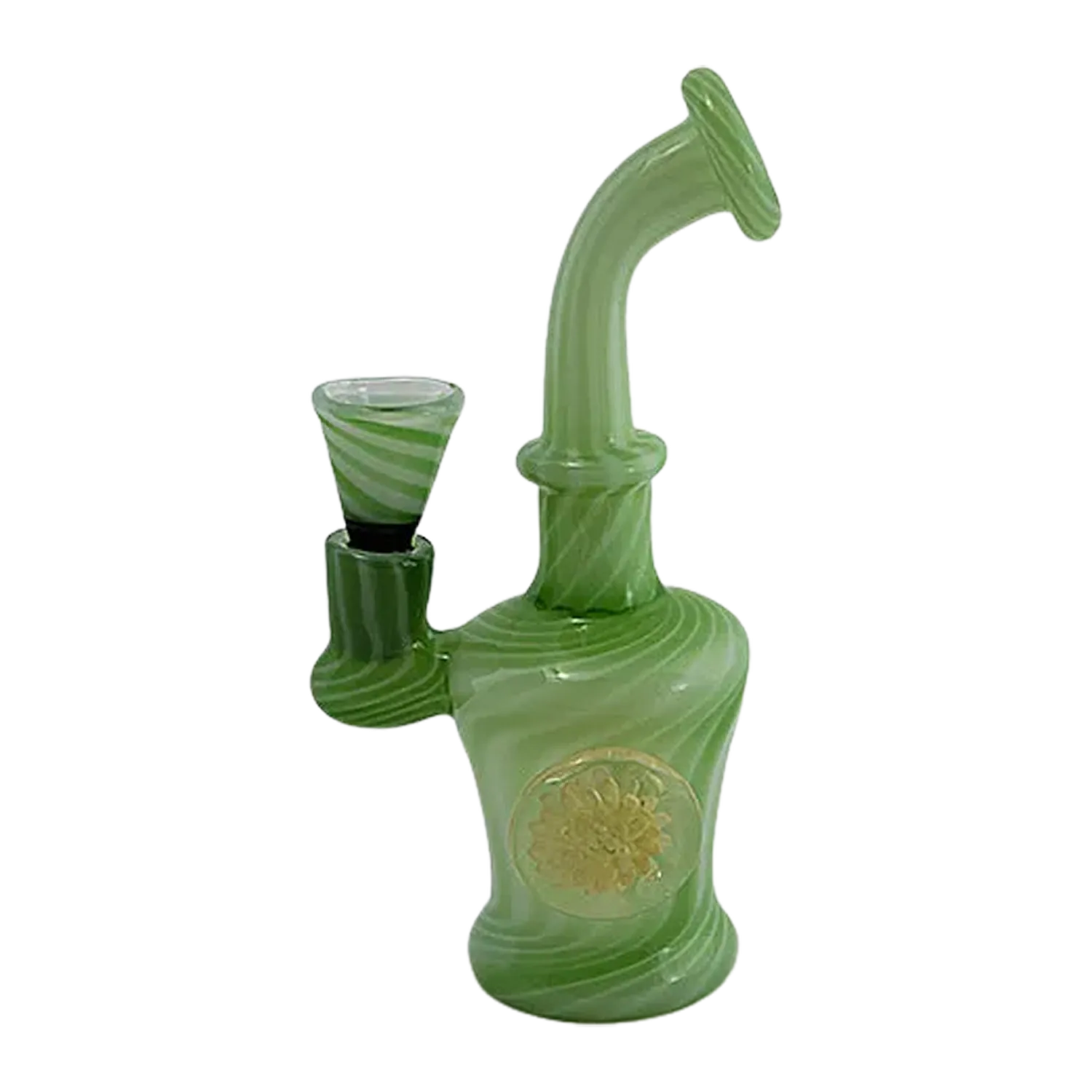 Slime Marble Water Pipe - 6 Inches