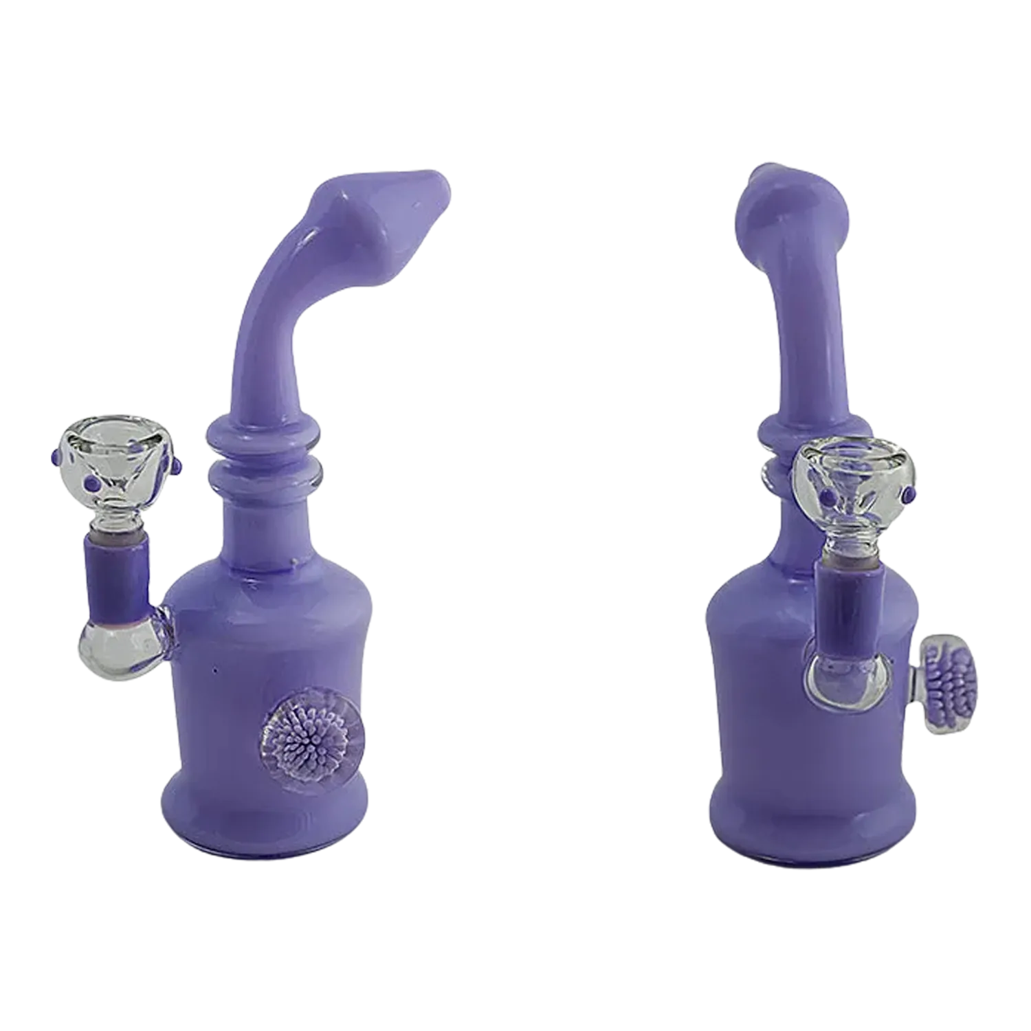 Slime Marble Water Pipe - 6 Inches