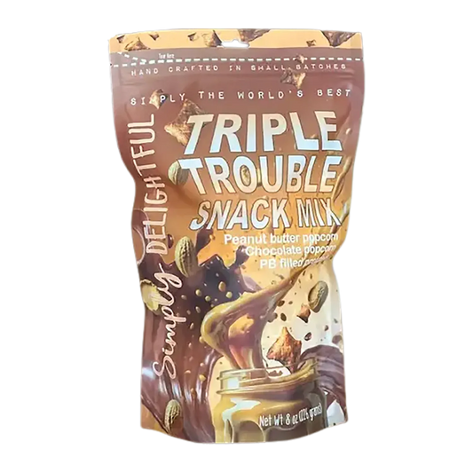 Simply Delightful Triple Trouble Snack Mix