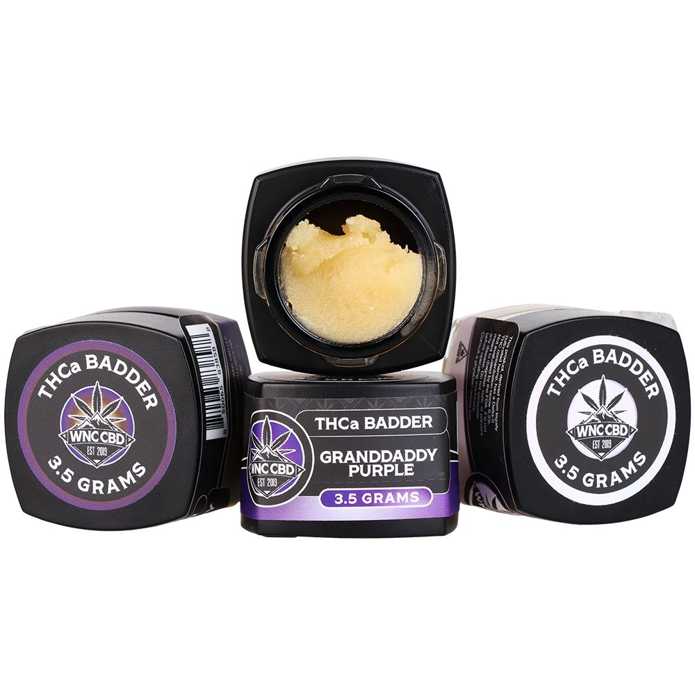 WNC CBD THCA Badder - 3.5g