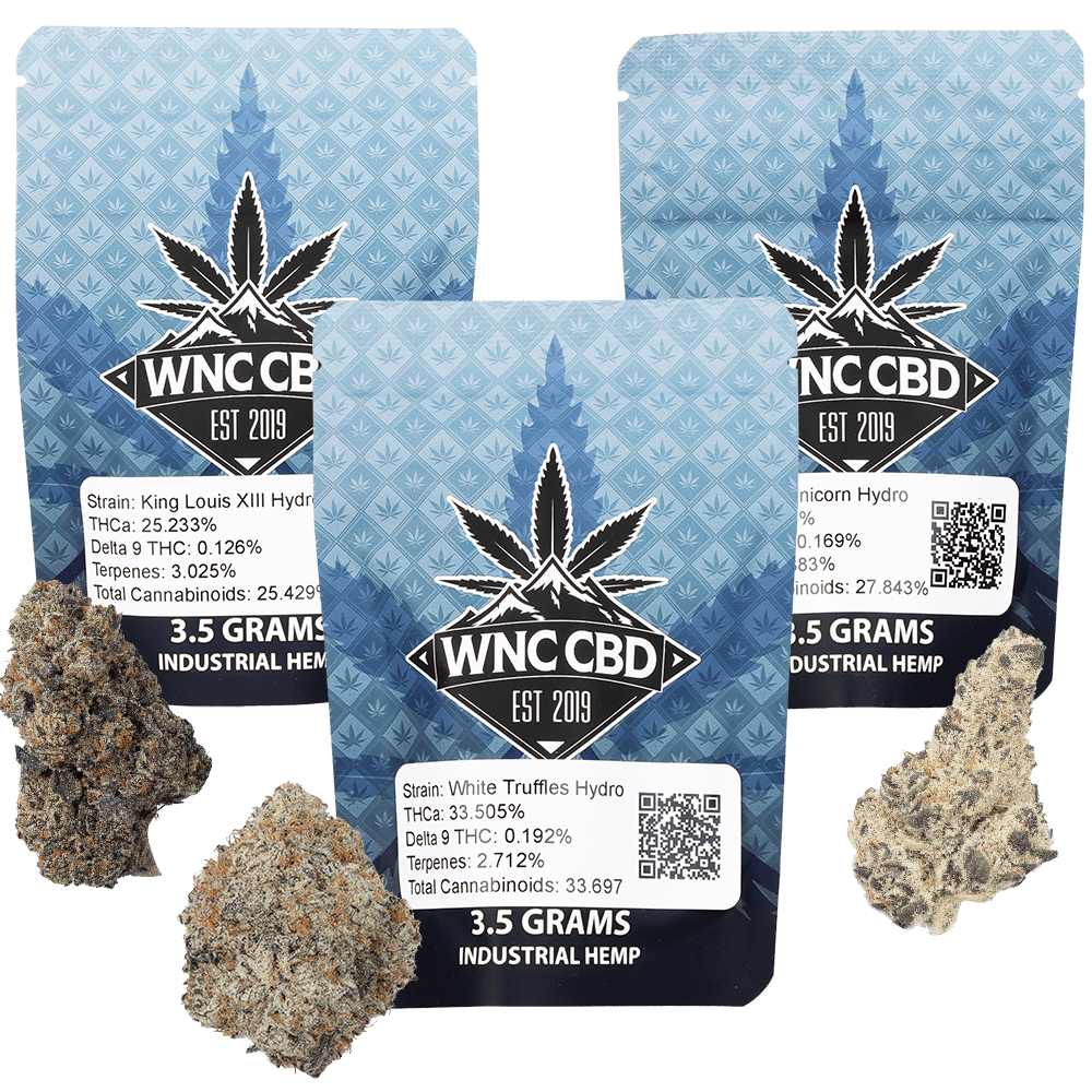 WNC CBD High THCA Indoor Hydro Flower | 3.5g