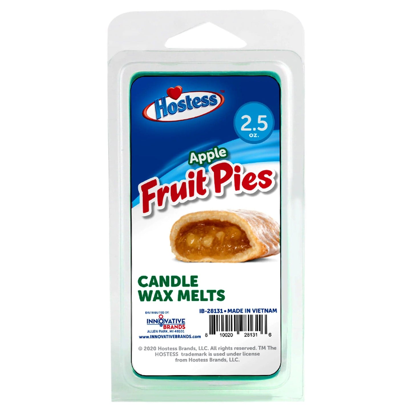 Sweet Tooth Candles Hostess Apple Fruit Pie 2.5oz Candy Scented Wax Melts