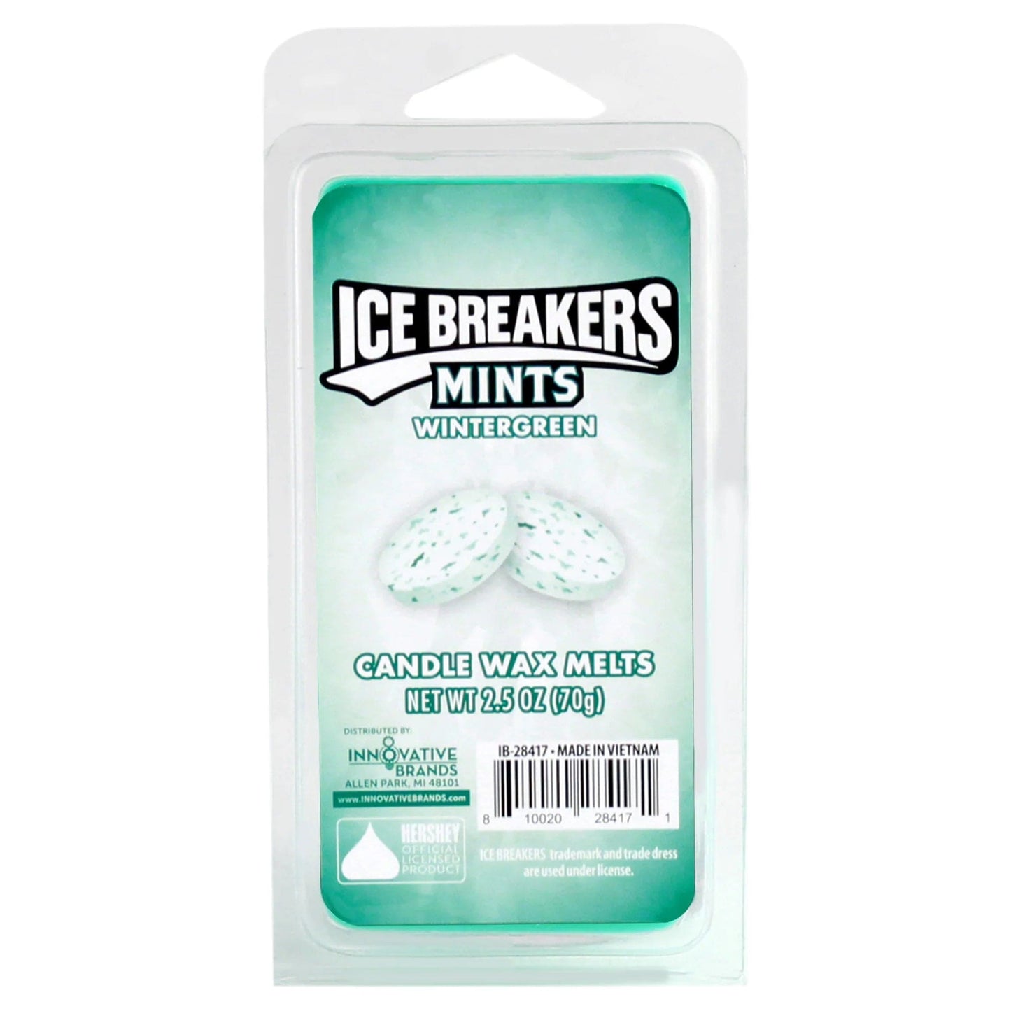 Sweet Tooth Candles Icebreakers Mints Wintergreen 2.5oz Candy Scented Wax Melts