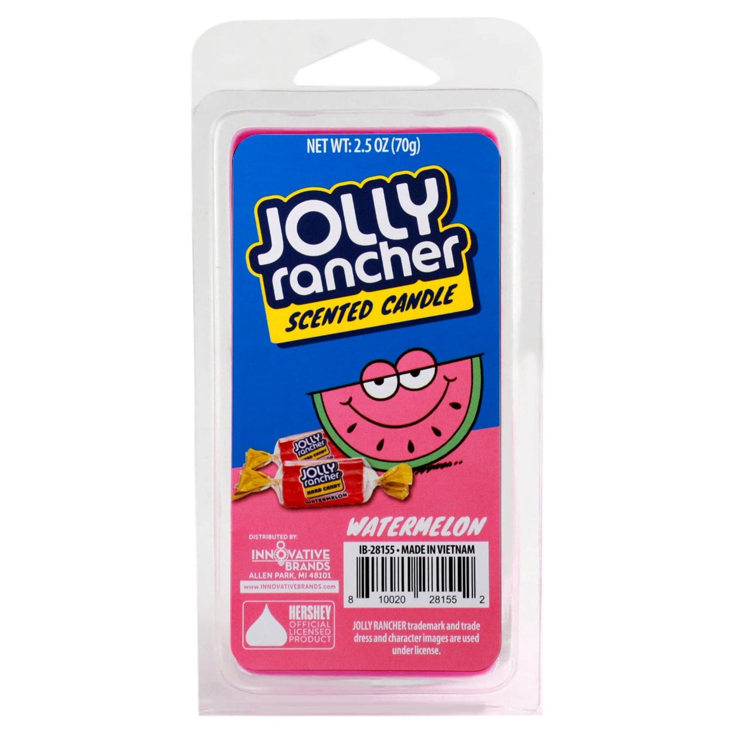 Sweet Tooth Candles Jolly Rancher Watermelon 2.5oz Candy Scented Wax Melts