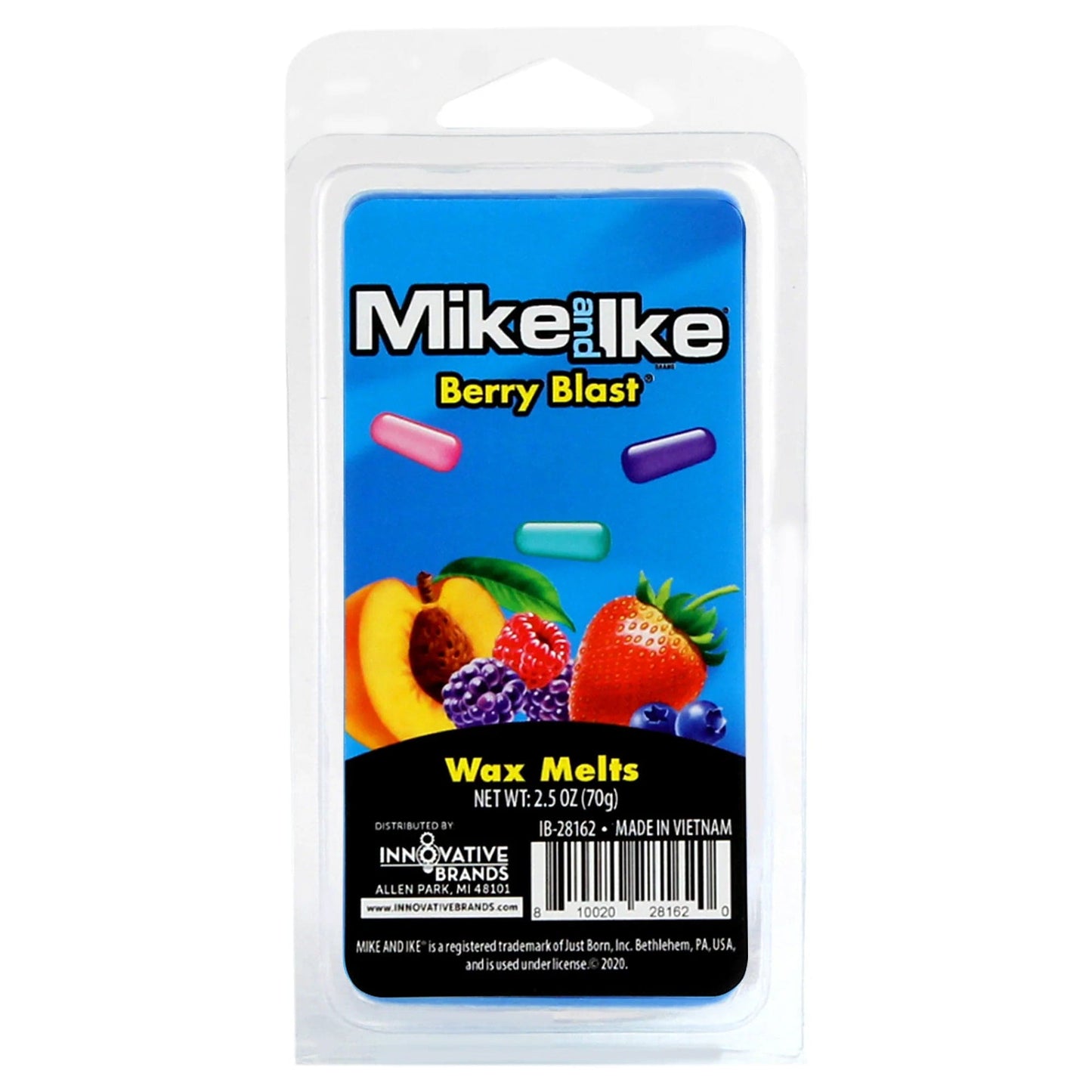 Sweet Tooth Candles Mike n Ikes Berry Blast 2.5oz Candy Scented Wax Melts