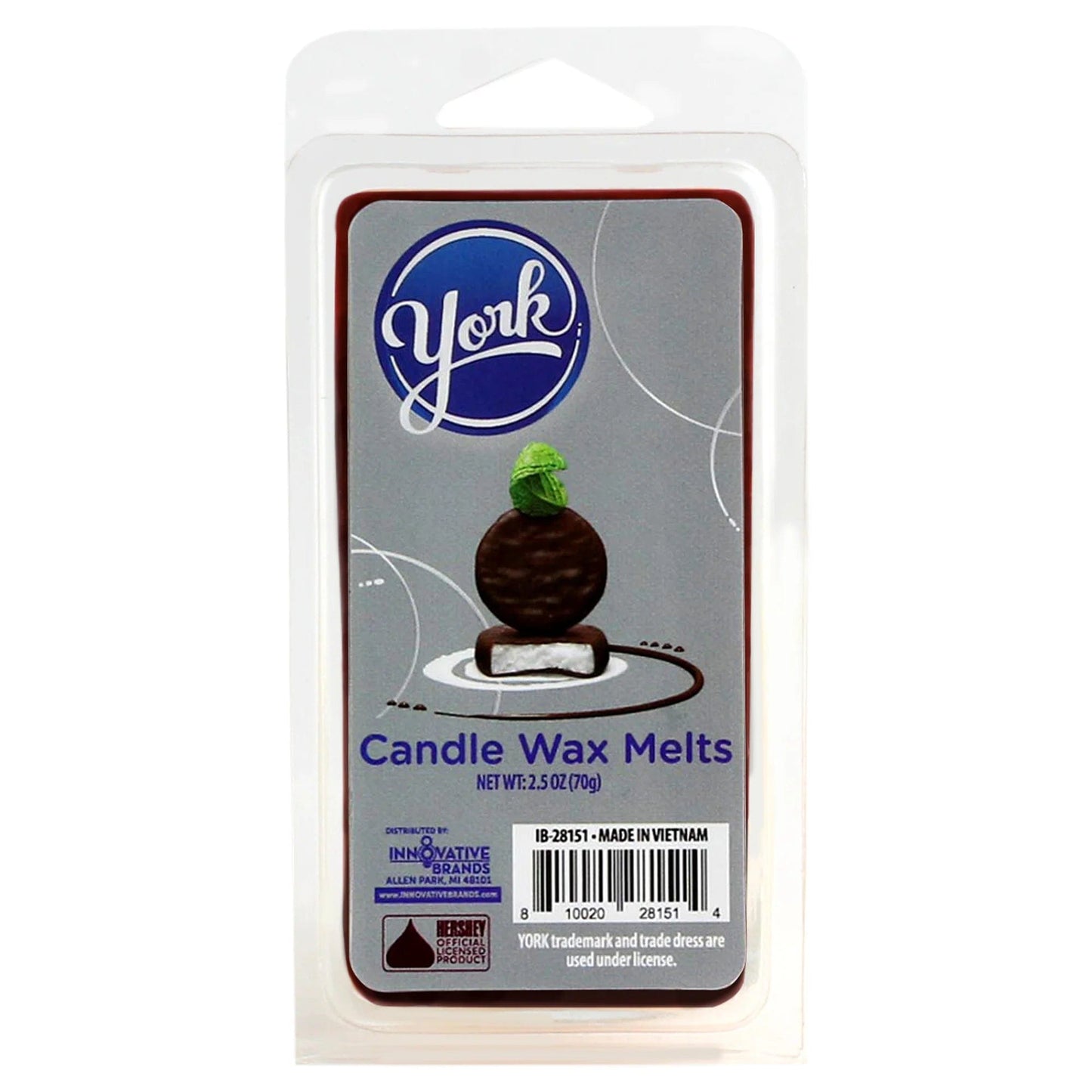 Sweet Tooth Candles York Peppermint Patty 2.5oz Candy Scented Wax Melts