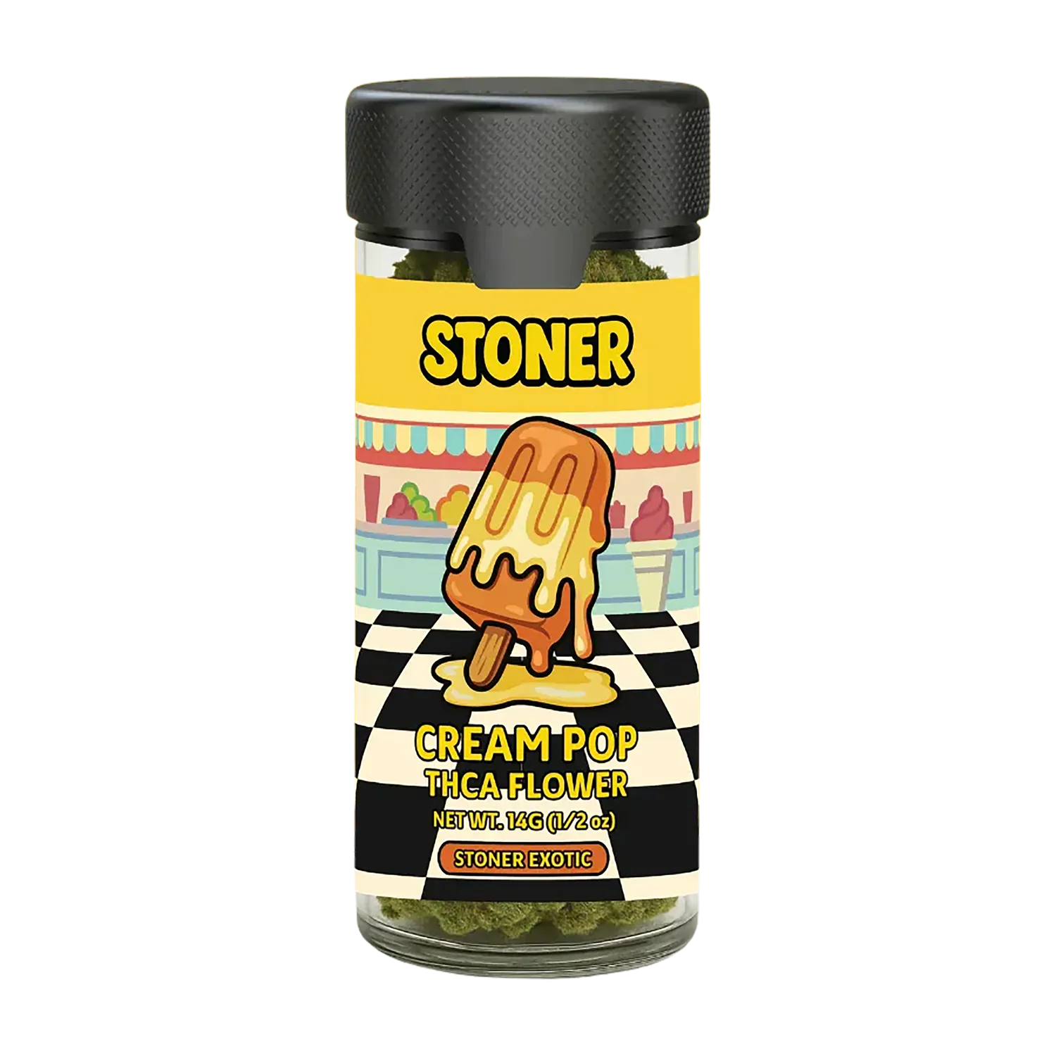 Stoner Cream Pop THCA Flower - Stoner Exotic