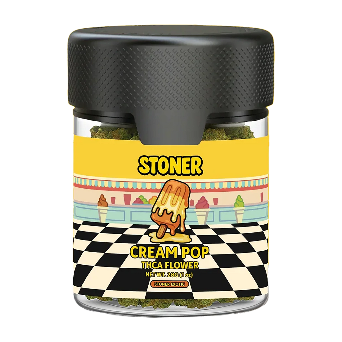 Stoner Cream Pop THCA Flower - Stoner Exotic