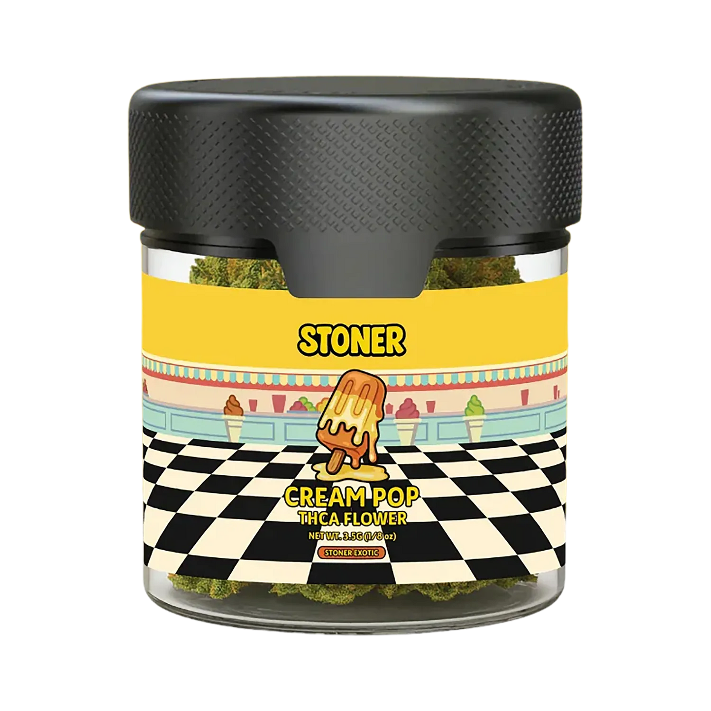 Stoner Cream Pop THCA Flower - Stoner Exotic