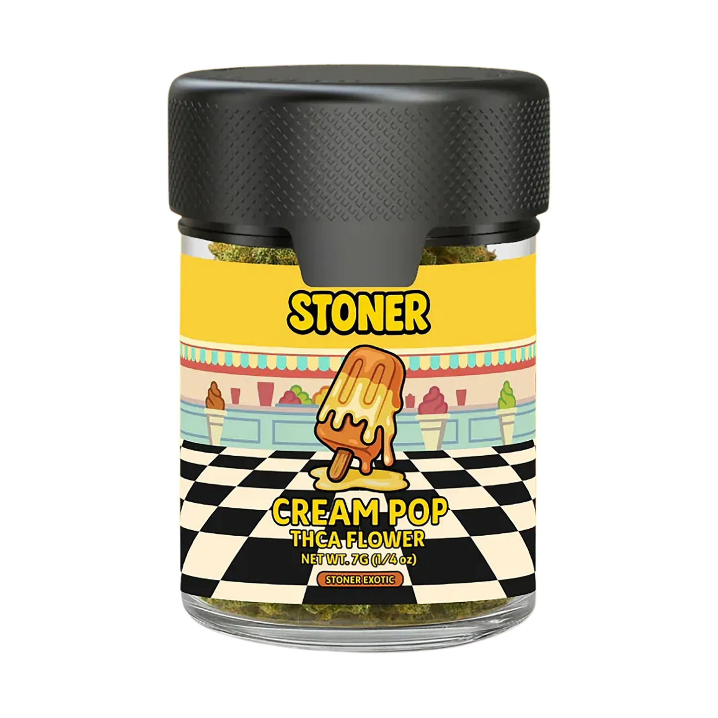 Stoner Cream Pop THCA Flower - Stoner Exotic