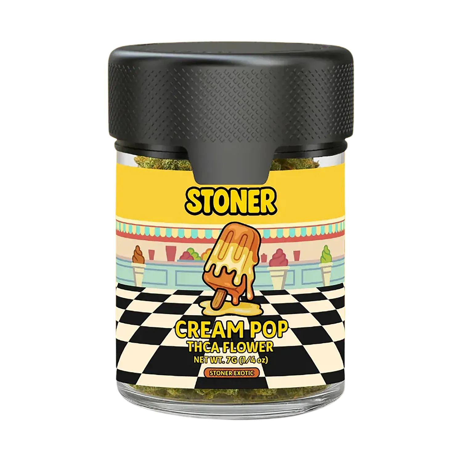 Stoner Cream Pop THCA Flower - Stoner Exotic