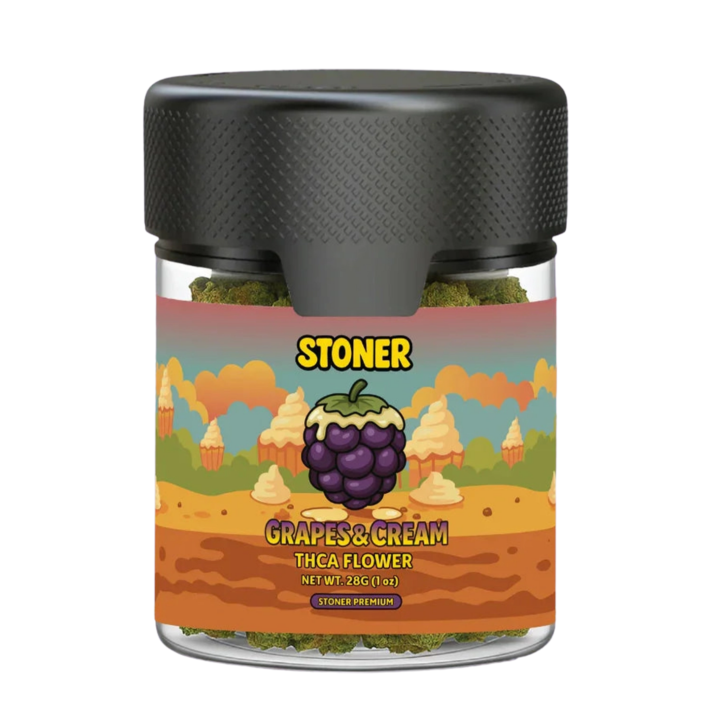 Stoner Grapes and Cream THCA Flower - Stoner Premium