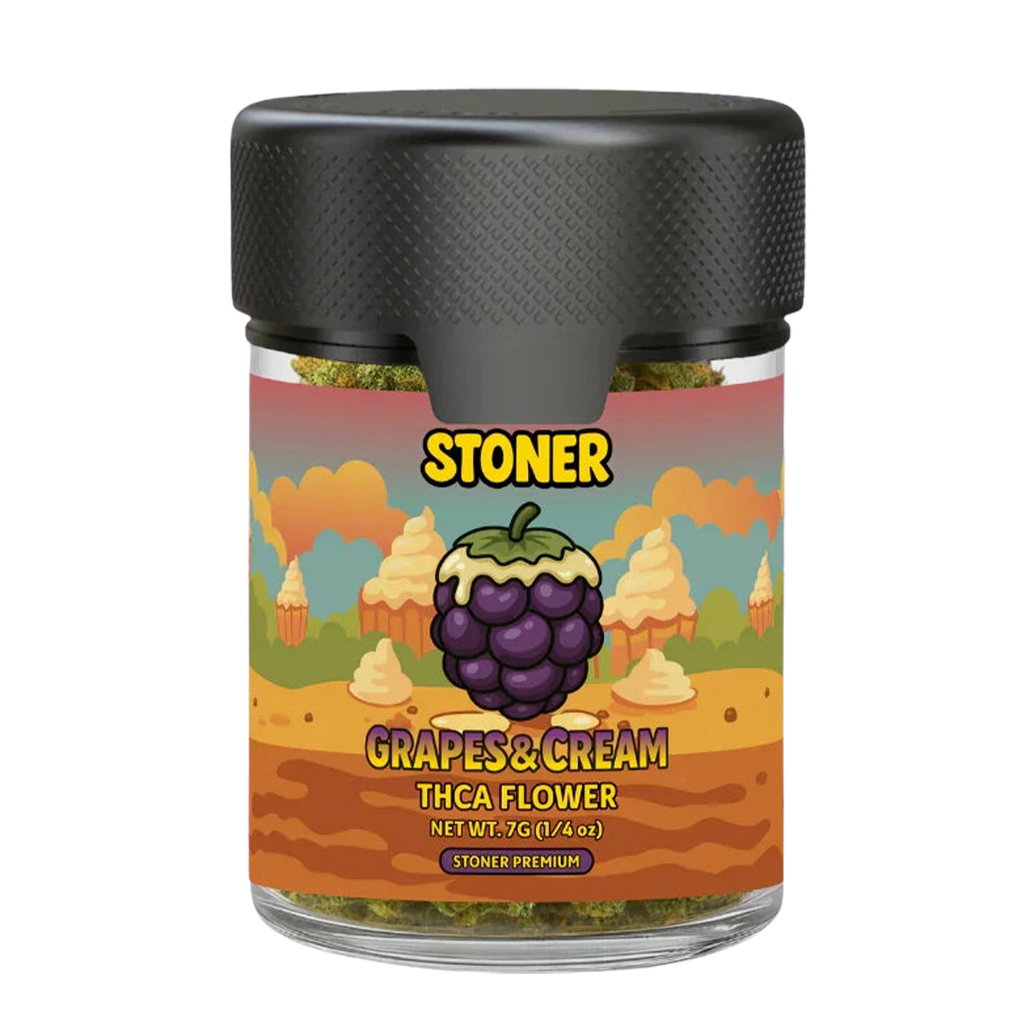 Stoner Grapes and Cream THCA Flower - Stoner Premium