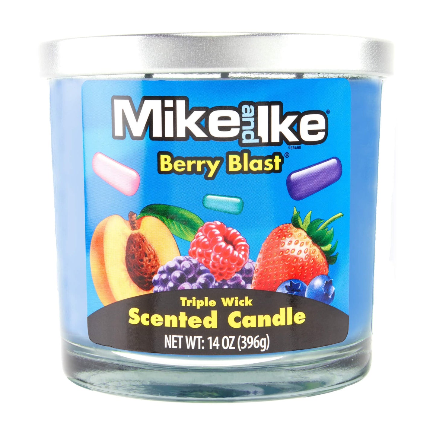 Sweet Tooth Candles Mike n Ike Berry Blast 14oz Candy Scented Candles