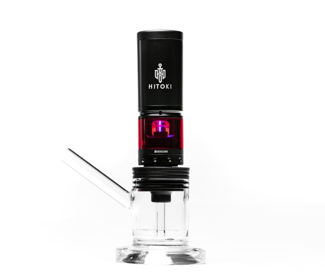 Hitoki Vaporizer Black Saber Bubbler Bundle