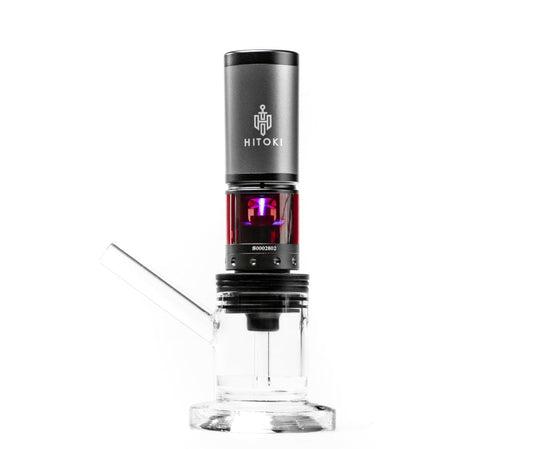 Hitoki Vaporizer Black Saber Bubbler Bundle