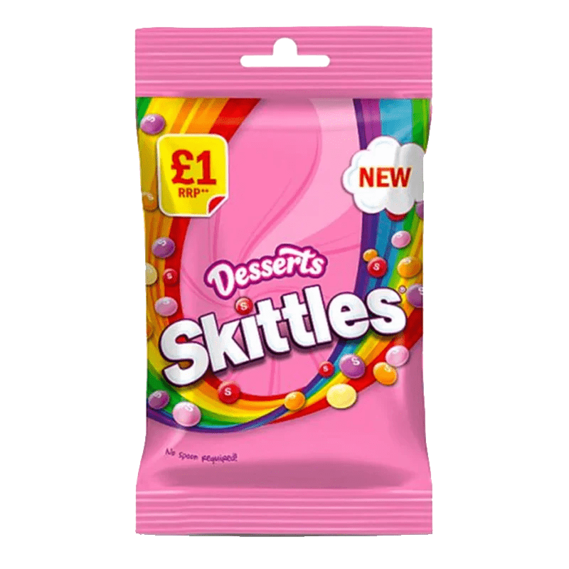 Skittles Snacks Skittles - Vegan Sweet Dessert Candy