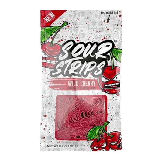 Sour Strips Snacks Sour Strips - Wild Cherry Candy Strips