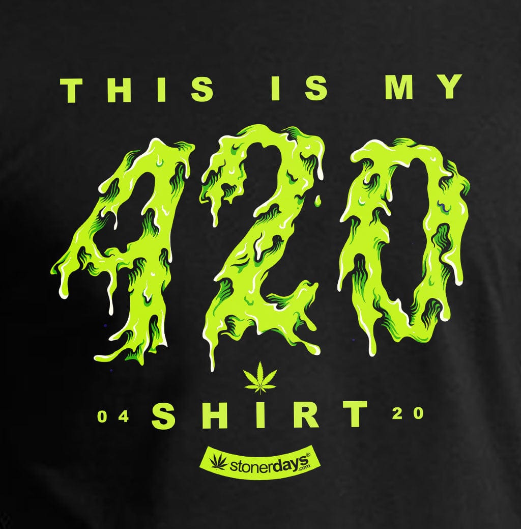 StonerDays Apparel This is my 420 Shirt Long Sleeve