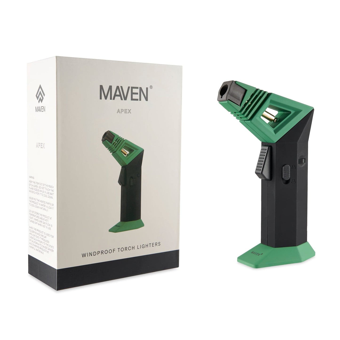 Maven Butane Torches Green Apex Butane Torch Lighter