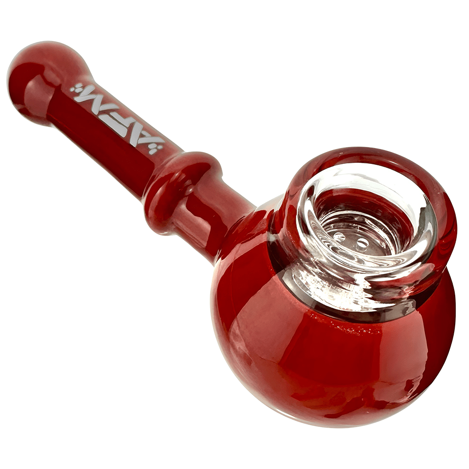 AFM Smoke Hand Pipe Lip Stick Red 4.5" AFM The Kenny Pipe