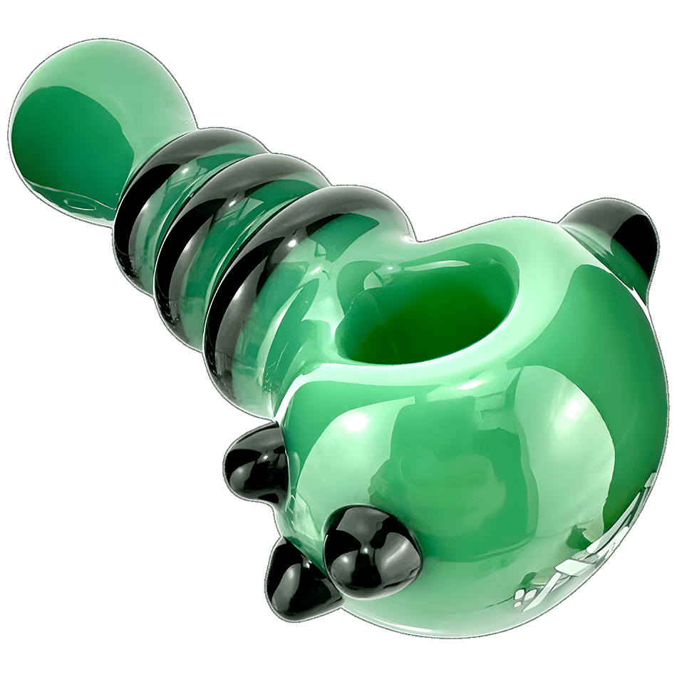 AFM Smoke Hand Pipe 4.5" AFM Tiger Stripe Color Hand Pipe