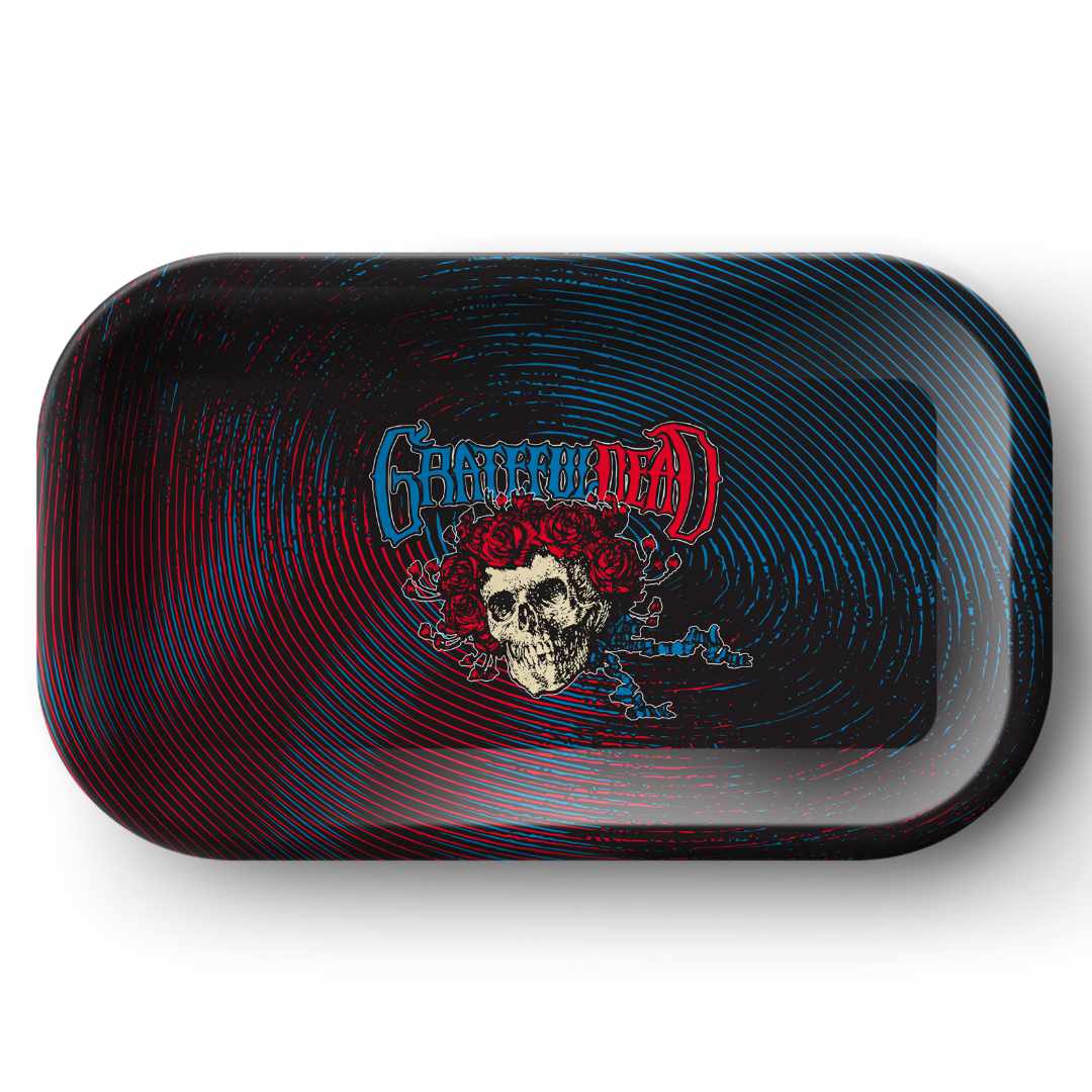 Blazy Susan Grateful Dead Metal Rolling Tray - Medium