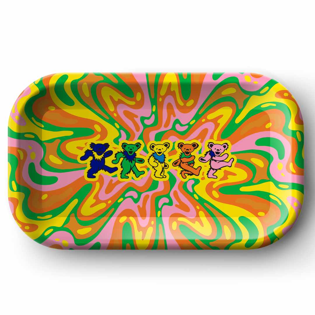 Blazy Susan Grateful Dead Metal Rolling Tray - Medium