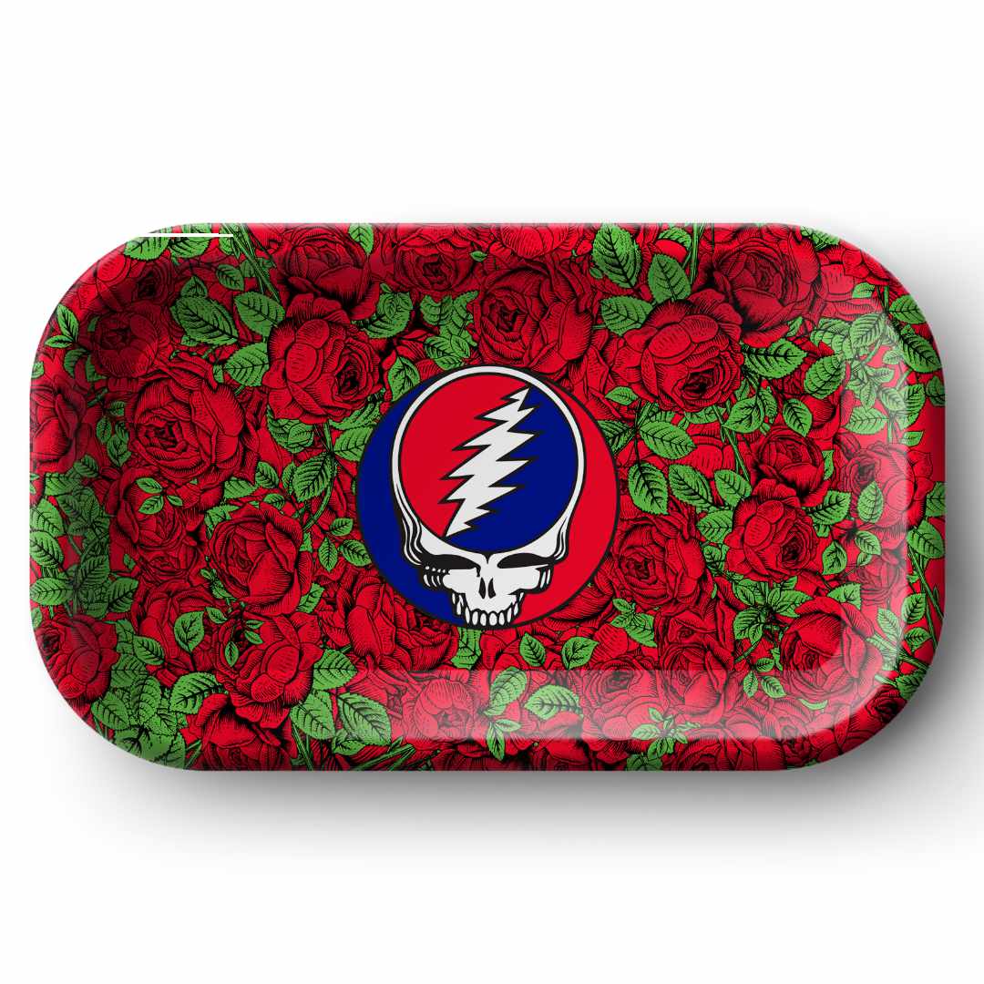 Blazy Susan Grateful Dead Metal Rolling Tray - Medium