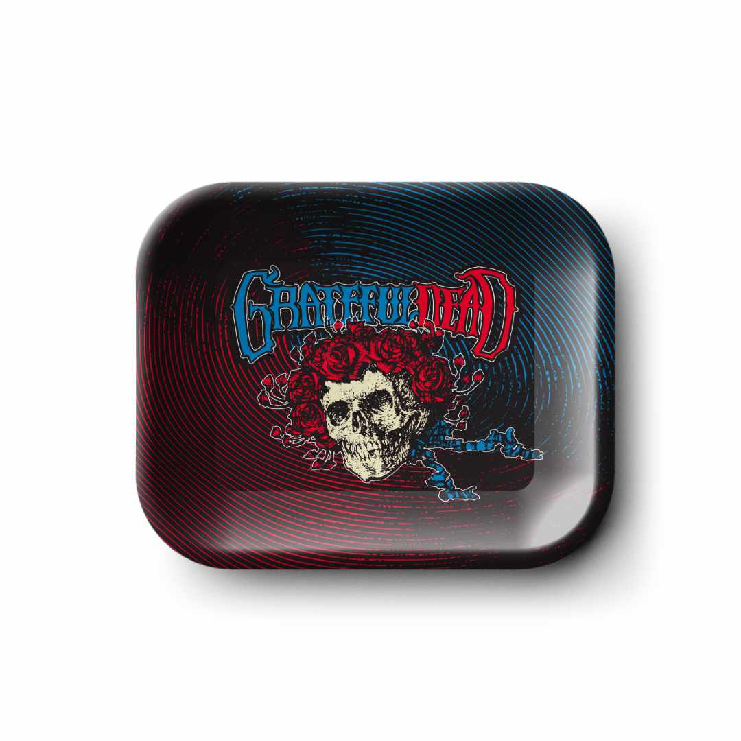 Blazy Susan Grateful Dead Metal Rolling Tray - Small