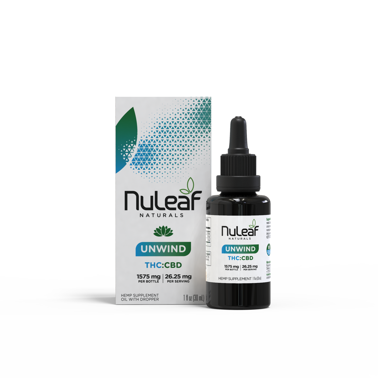 NuLeaf Naturals Unwind THC Oil