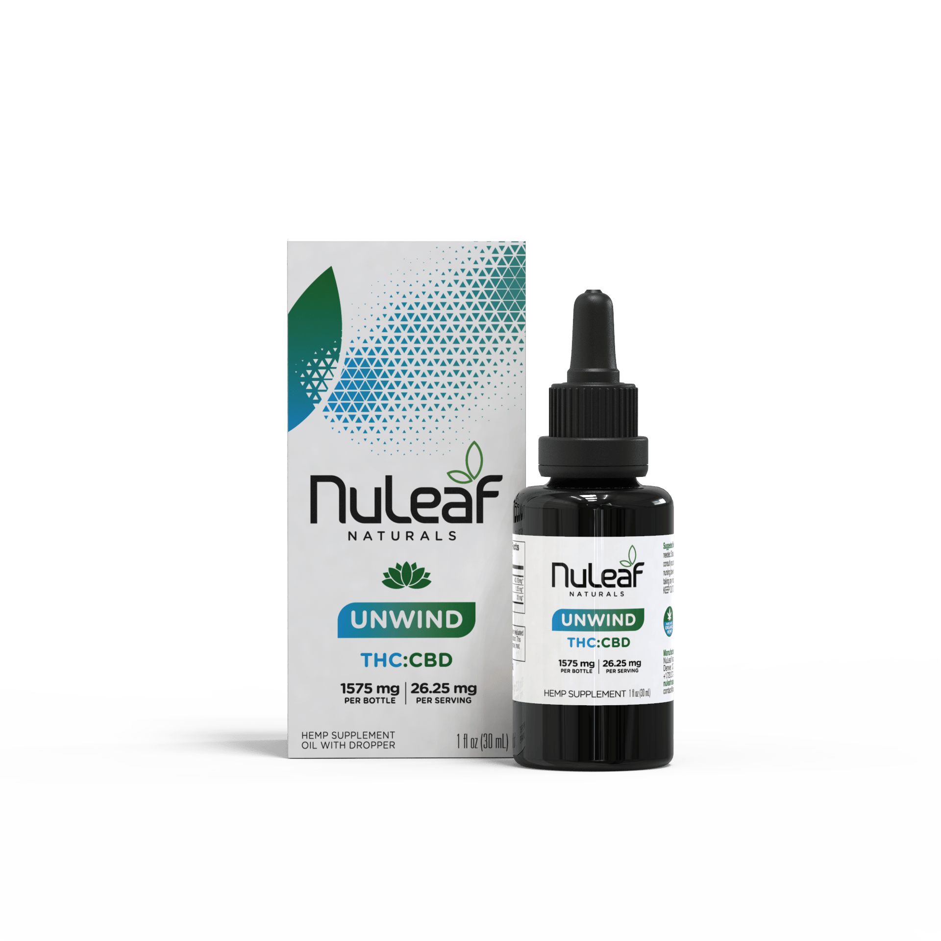 NuLeaf Naturals Unwind THC Oil