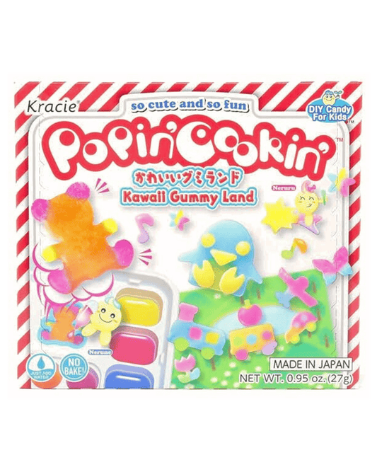 Popin' Cookin' Snacks DIY Candy Making Kit - Tanoshii Kawaii Gummy Land