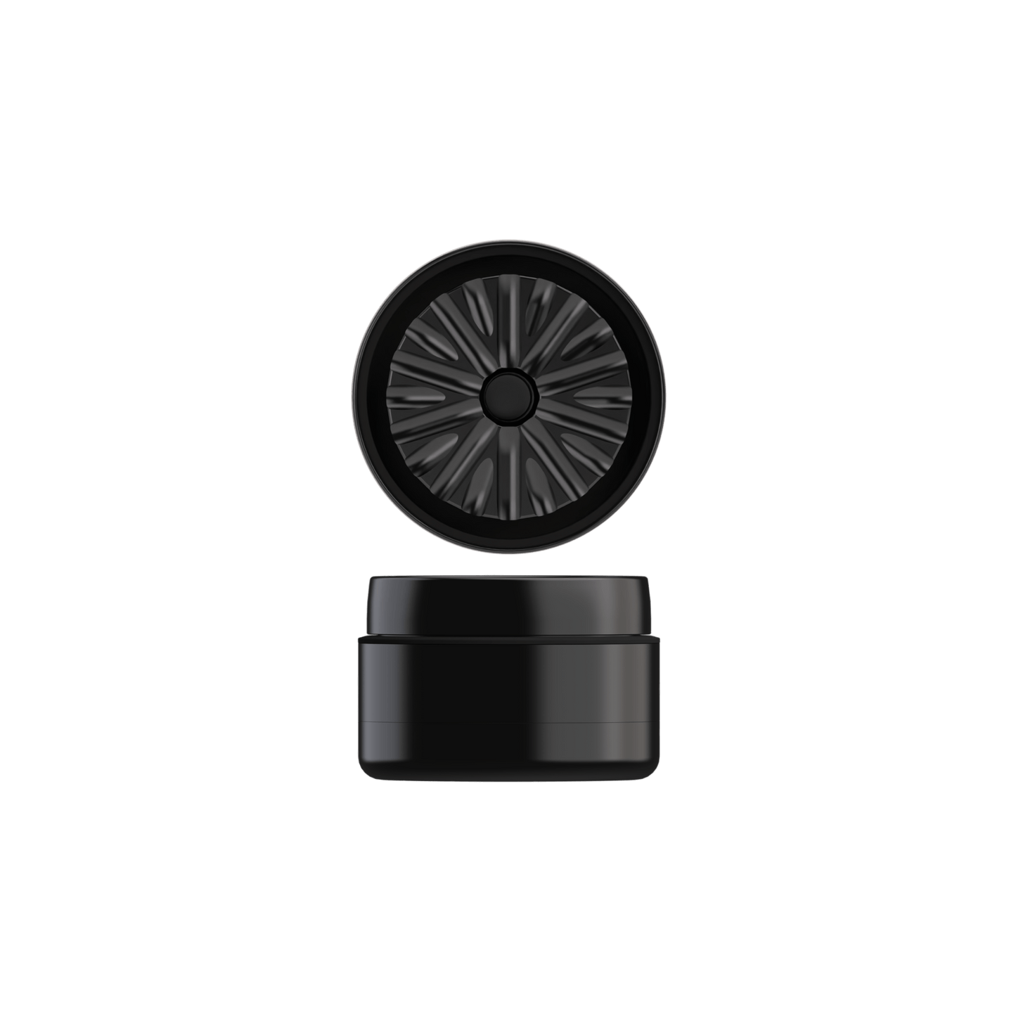 Flower Mill B2B Grinder Next-Gen Premium 2.5" Aluminum Series - Black