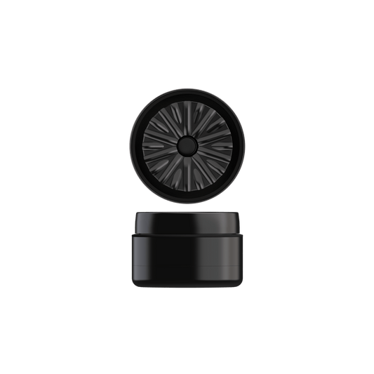 Flower Mill B2B Grinder Next-Gen Premium 2.5" Aluminum Series - Black