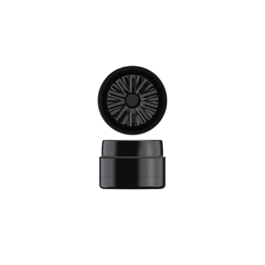 Flower Mill B2B Grinders Next-Gen Premium 2.0" Aluminum Series - Black