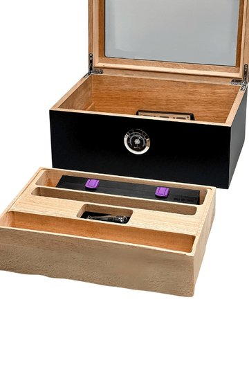 Purple Rose Supply Bundle 1oz Cannamold w/ Custom Humidor & Wraps - Fits up to 42g