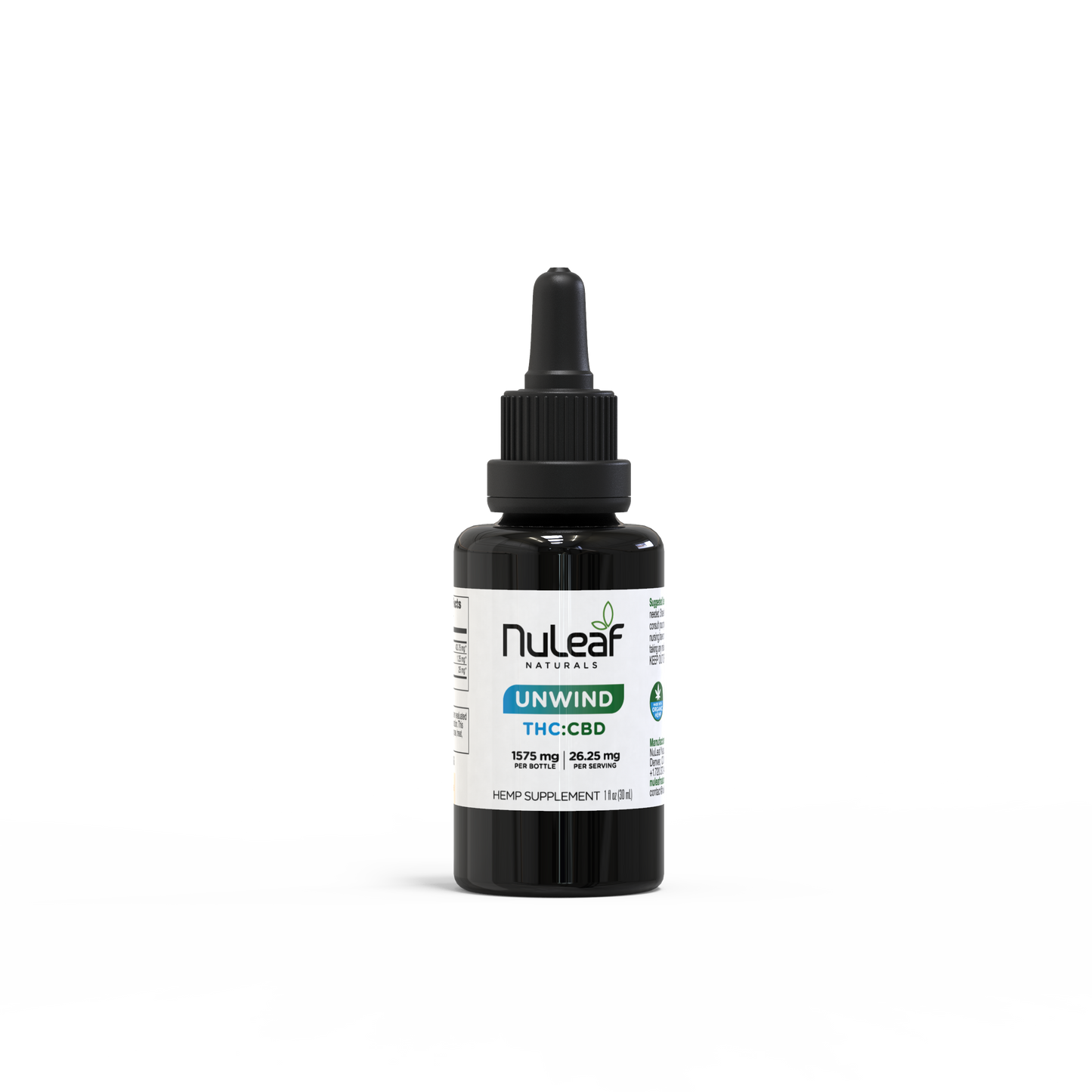 NuLeaf Naturals Unwind THC Oil