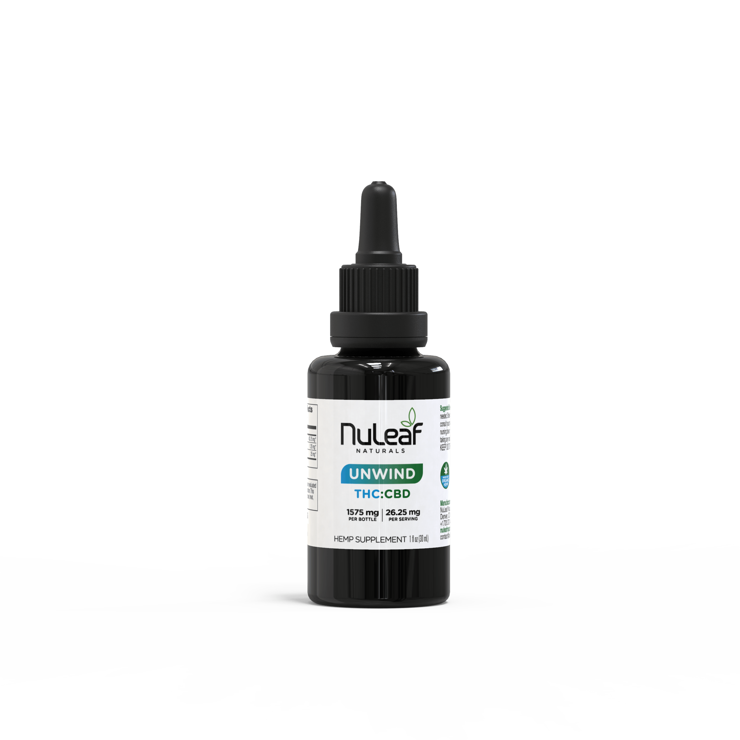 NuLeaf Naturals Unwind THC Oil