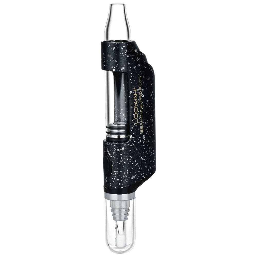 Lookah Vaporizer Black/White Seahorse PRO Plus Electric Dab Pen | Spatter Edition | 650mAh