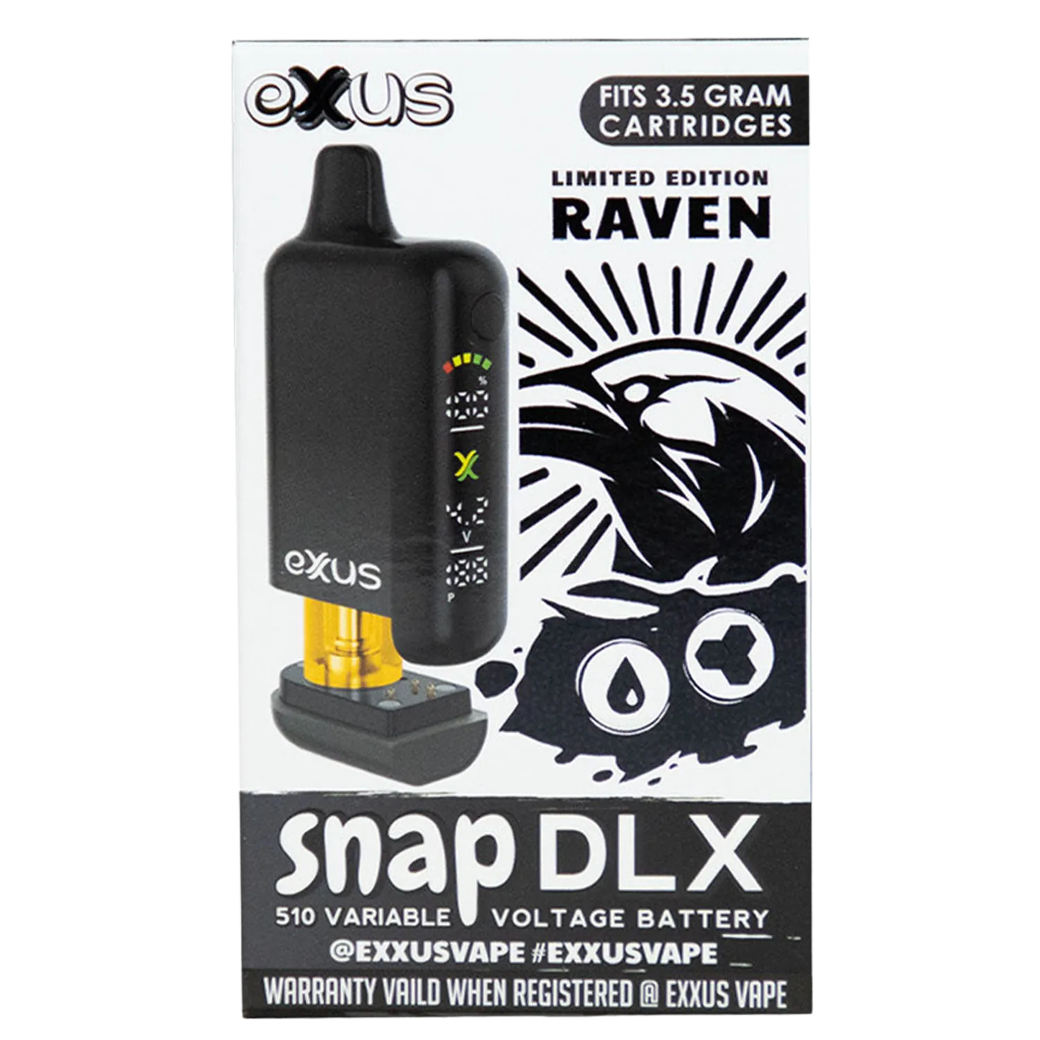 Exxus Vape Snap DLX 510 Voltage Battery