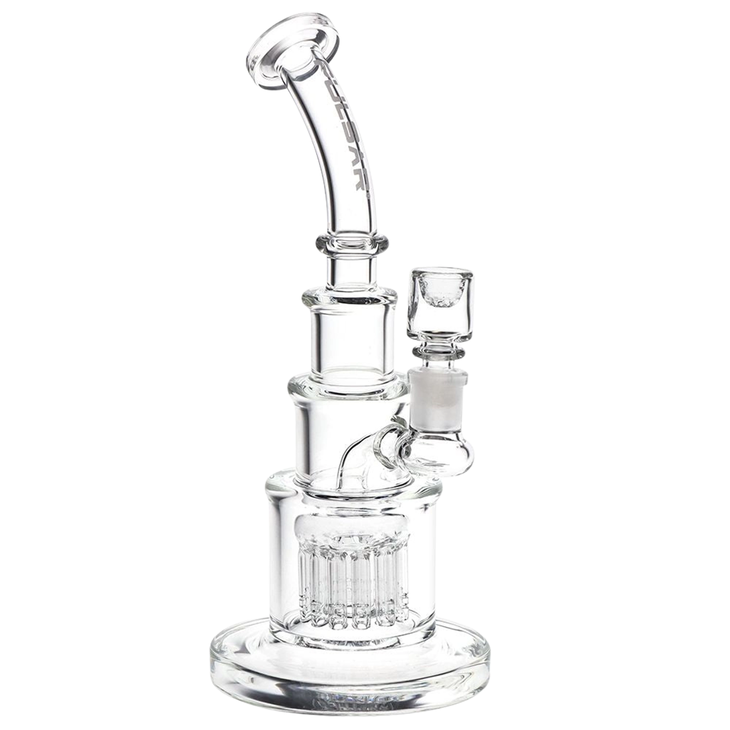Pulsar 12 Arm Perc Chugger Glass Water Pipe - 10" / 14mm F