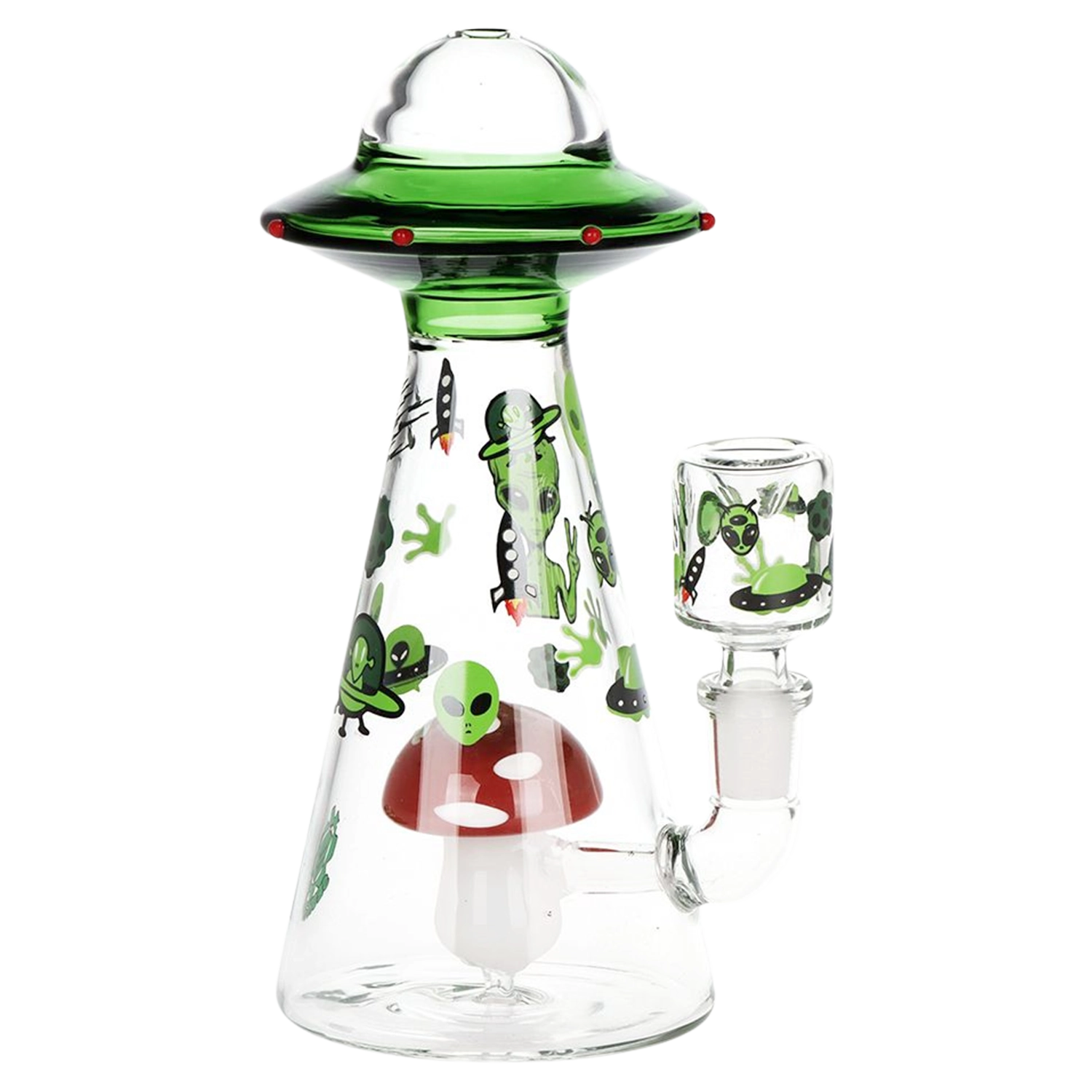 SeshGear Interstellar Trip Glass Water Pipe - 7.25" / 14mm F