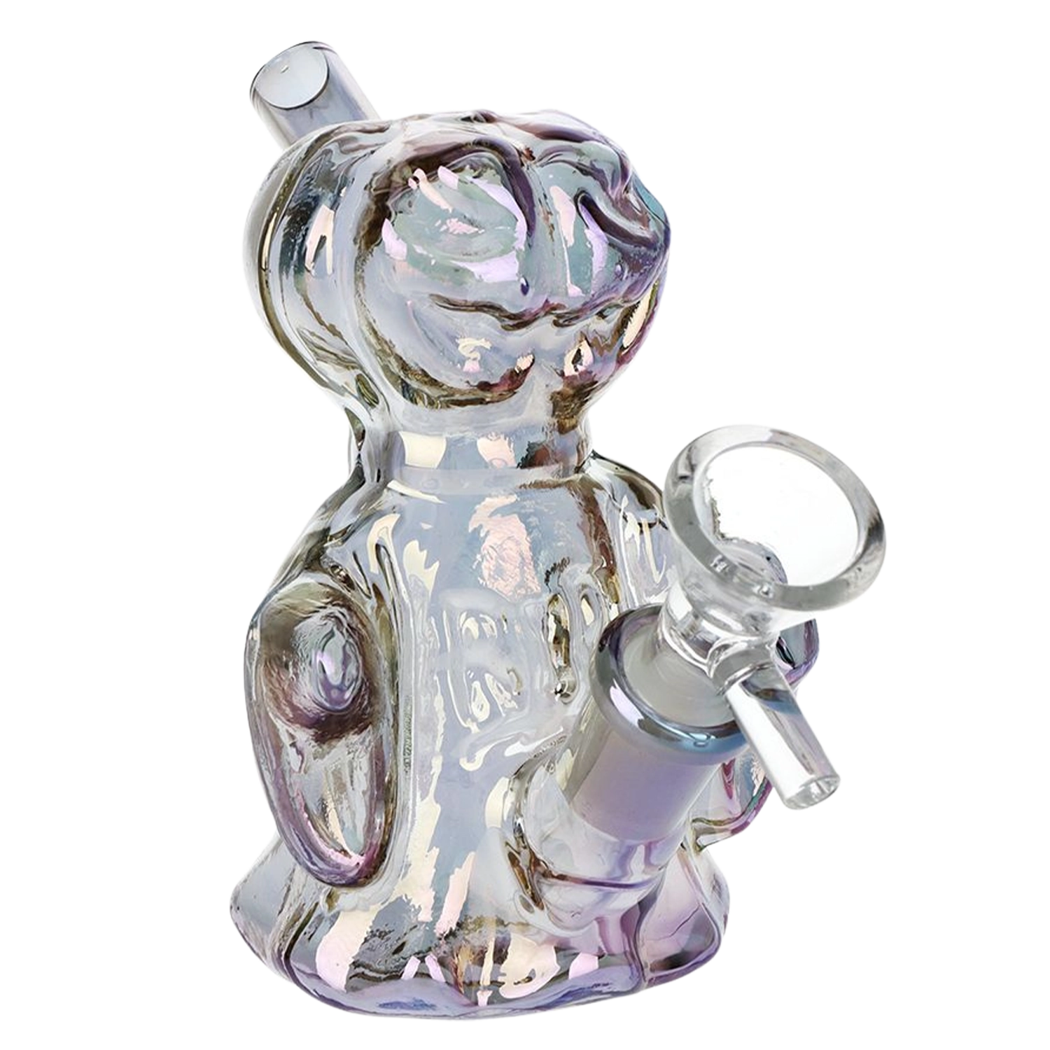 4CT BUNDLE - SeshGear Jack-O-Lantern Ghost Glass Bubbler - 4" / Assorted Colors